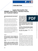 Postbariatric Surgery Neuropathic Pain (PBSNP) : Case Report, Literature Review, and Treatment Options