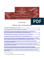 LIBRO de PONENCIAS 2013 Con Indice Automatizado