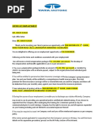 L&T Offer Letter | PDF
