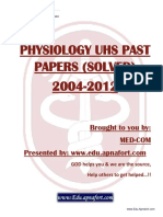 Physio Uhs Solved Past Papers 2nd Year Mbbs WWW Edu Apnafort Com