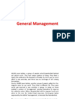 General Management