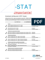 Analizador de Gases Abbott i-STAT 300 - Manual Del Sistema - Actualizacion 731669-04H