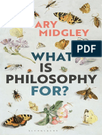 What Is Philosophy For by Mary Midgley