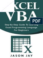 EXCEL VBA Step-By-Step Guide to Learning Excel Programming Language for Beginners ( PDFDrive )