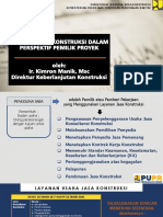 Kimron Manik-Keselamatan Konstruksi Dalam Perspektif Pemilik Proyek