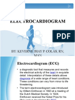 Electrocardiogram: By: Keverne Jhay P. Colas, RN, MAN