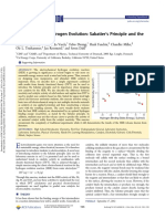 Electrochemical Hydrogen Evolution Sabatier's Principle and The