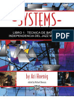 Ari Hoenig - Systems, Book 1 Drumming Technique and Melodic Jazz Independence (Arrastrado)