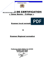 Examens Locaux Certifications 3APIC