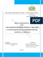 Plan de Financement