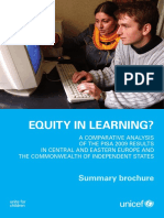 UNICEF Learnig Lessons PISA Results Summary