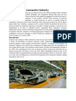 Porter's Five Forces Analysis of the US Automotive Industry