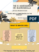 Macro Skills Competency