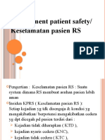Manajemen Patient Safety