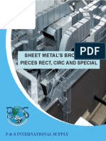 Sheet Metal'S Brochure Pieces Rect, Circ and Special: P & S International Supply