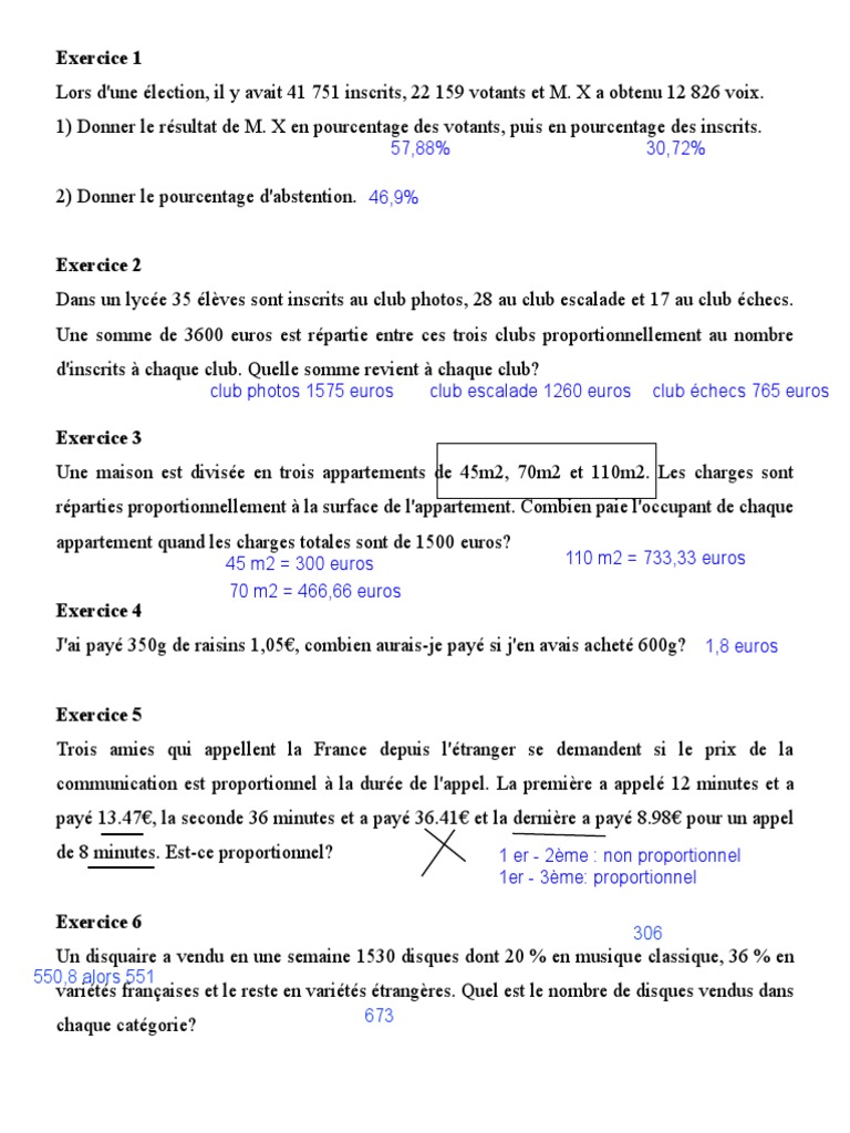 Exo Math 2 | PDF | Aluminium