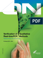 Verification of Quantitative RT PCR Methods
