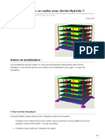 fr.graitec.com-Comment étudier un radier avec Arche Hybride 
