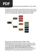 Logic Families in Digital Electronics - TTL, Cmos, and Ecl
