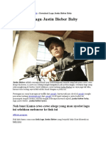 Lagu Justin Bieber Baby: Nah Buat Kamu Cewe-Cewe Abege Yang Mau Nyedot Lagu Ini Selahkan Meluncur Ke Link Ini