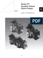 Variable Volume Piston Pumps Catalog Guide