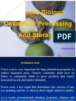 Tree Seed Collection and Procesing, Storage
