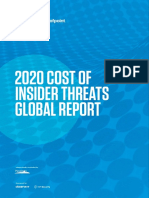 2020 COST OF Insider Threats Global Report: Independently Conducted by