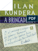 Resumo A Brincadeira Milan Kundera