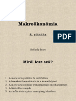 Makrookonomia 8 Eloadas