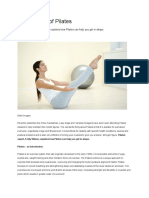 Pilates Reformer, PDF, Pilates