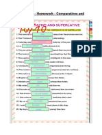 W11 - PE1 - Homework - Comparatives and Superlatives