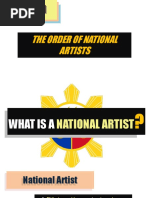 The Order of National Artist