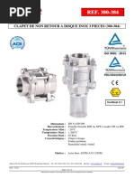 CLAPET TARAUDE SYVECO
