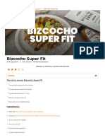 Bizcocho Super Fit _ Un Postre Fitness Delicioso