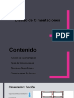 Diseño de Cimentaciones