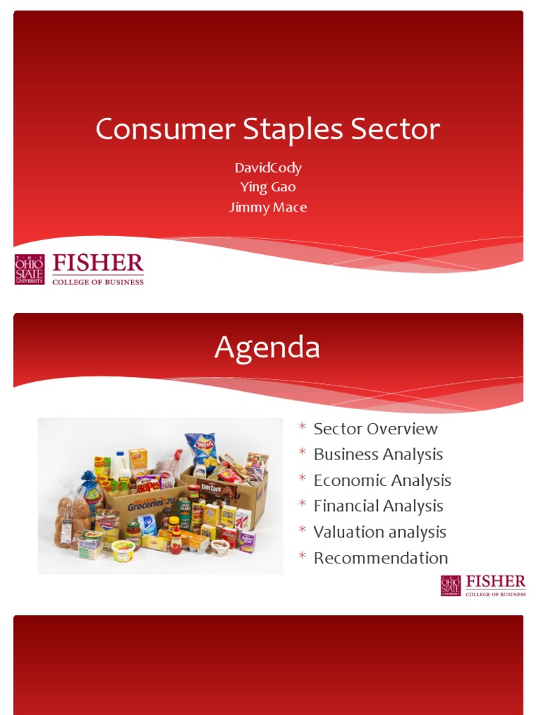 Consumer Staples Sector Fall14 PDF Demand Economics