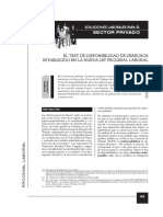 Lectura Obligatoria Tema 3 Pacheco Luz - Test Disponibilidad Derechos - A