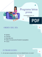 Programa Letras - Marcas de Correción