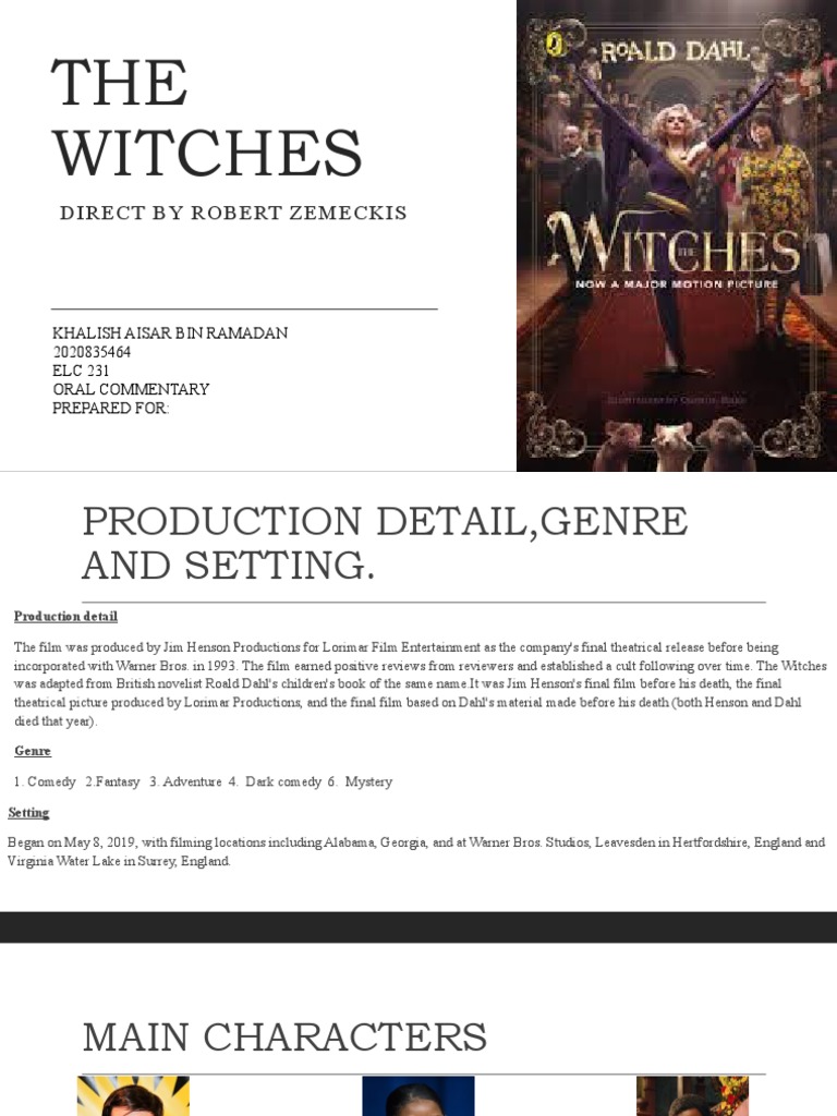 The Witches | PDF