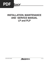 Serv Manual - Long Reach LP - PLP