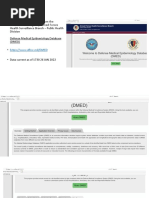 Defense Medical Epidemiology Database Report - Jan 26, 2022