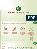 Agriculture Infrastructure Fund: 25 AUGUST 2021