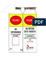 Formato Tarjeta Bloqueo