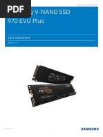 Samsung V-NAND SSD 970 EVO Plus: 2021 Data Sheet)