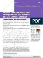 Amyloid beta modulators and neuroprotection in Alzheimers disease a critical appraisal