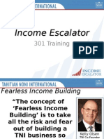Income Escalator - Residual Income System