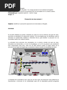 Planeación Clase Pensamiento Geográfico
