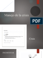 Tema 8 - Manejo de La Crisis