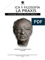 Fabelo, José Ramón (Coord.) - Estética y Filosofía de La Praxis. Homenaje A Adolfo Sánchez Vázquez