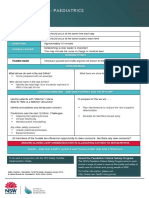 Paediatric Safety Huddles Script Template